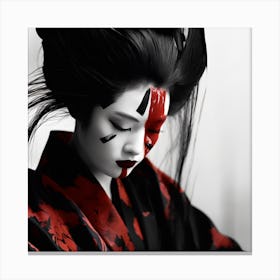 Artjuicebycsaba Close Up Style Minimalist Zen Japanese Noh Thea 3e0913db 61b3 4266 8ce7 95209cdf97ec Denoised Upscaled X4 Canvas Print