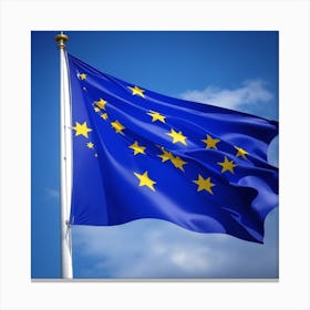 European Union Flag Canvas Print