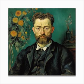 Portrait Of Joseph Roulin, Vincent Van Gogh 2 Canvas Print