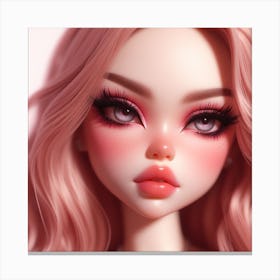 Pink Doll Canvas Print