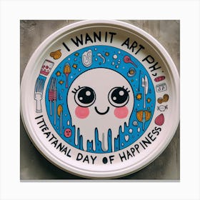 I Want Art 1 Canvas Print