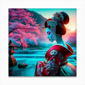 Geishaart85 Canvas Print