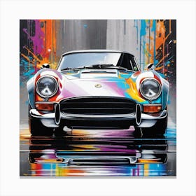 Sports Car 2 Canvas Print