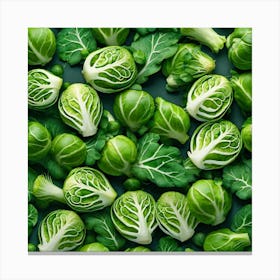 Brussels Sprouts 14 Canvas Print