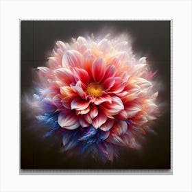 Dahlia 11 Canvas Print