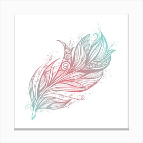 Feather Feather Canvas Print