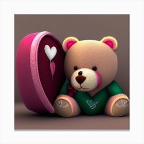 Teddy Bear Canvas Print