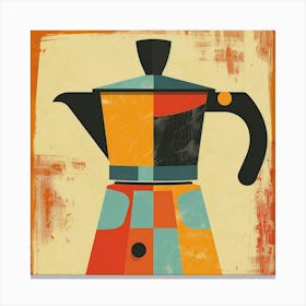 Coffee Pot Canvas Print 1 Canvas Print