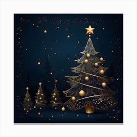Christmas Tree 14 Canvas Print