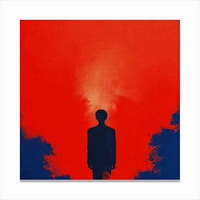 Man In A Suit 2 Canvas Print