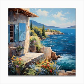 Cinque Terre Canvas Symphony 1 Canvas Print