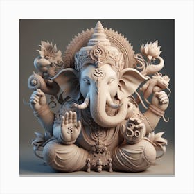 Ganesha 17 Canvas Print