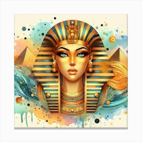 Egyptian Pharaoh 4 Canvas Print