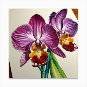 Orchids Canvas Print