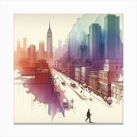 New York City 7 Canvas Print