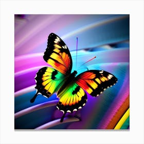 Colorful Butterfly 21 Canvas Print