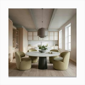 Dining Room Canvas Print