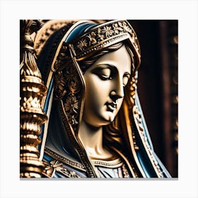 Virgin Mary 29 Canvas Print