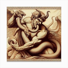 Devil Canvas Print