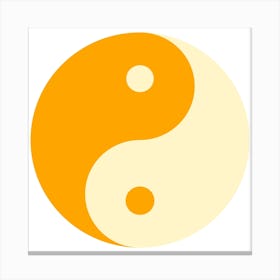 Yin Yang Symbol 24 Canvas Print