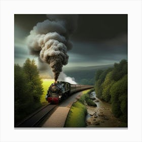 Full Steam Ahead Canvas Print