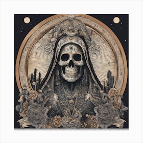 Santa Muerte Canvas Print