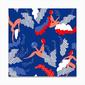 Nee Year Or Old Year Matisse Inspired Collection Canvas Print