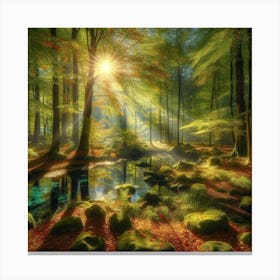 Autumn Forest Canvas Print