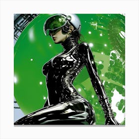 Cover To The Comic Book Canvas Print