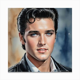 The Rock 'n' Roll Pioneer Elvis Presley 2 Leinwandbild