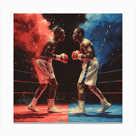 Boxing Spirits Canvas Print