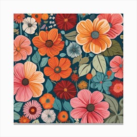 Floral Pattern Canvas Print