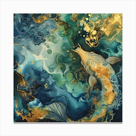 Koi Fish 12 Canvas Print