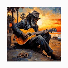 Acoustic Guitar 11 Canvas Print