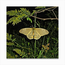 Moths Insect Lepidoptera Wings Antenna Nocturnal Flutter Attraction Lamp Camouflage Dusty (8) Canvas Print