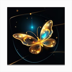 Butterfly Wallpaper 10 Canvas Print