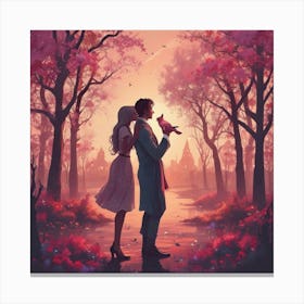 I Love You Canvas Print