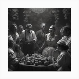 'The Feast' Canvas Print