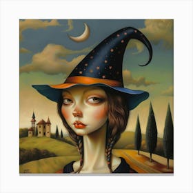 Witches Hat 2 Canvas Print