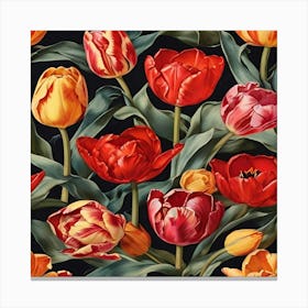 Tulips 21 Canvas Print