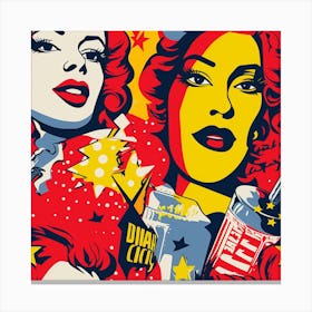 Pop Art 1 Canvas Print