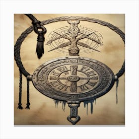 Shaman'S Ring Canvas Print