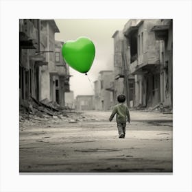 Heart Of Syria Canvas Print