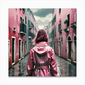 Pink World Canvas Print