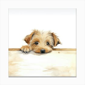 Terrier Dog 1 Canvas Print