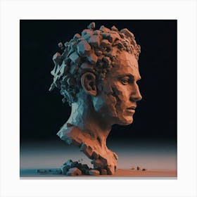 Bust Of A Man 1 1 Canvas Print