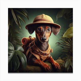 Dachshund 1 Canvas Print