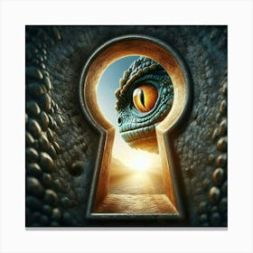 Key To The Kingdom Canvas Print