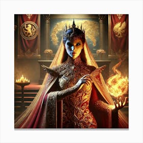 Queen Sorath Ambition Canvas Print