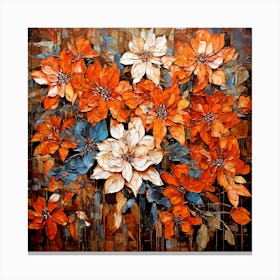 BOTANIC BOHO ART 4 Canvas Print